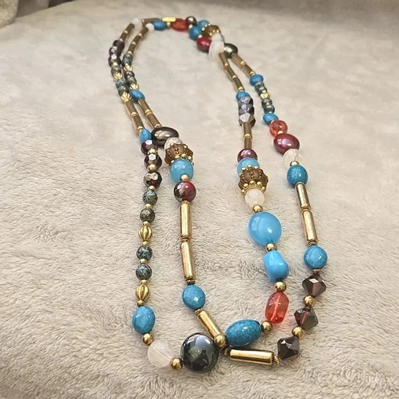 VINTAGE Bead necklace - Picture 2 of 4